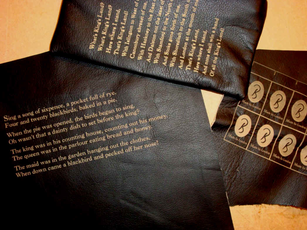 Laser engraved leather for Anita Gohil Bena Clothing